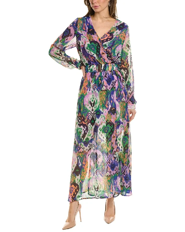 ANNA KAY Midi Dress Stylish Long Sleeve Floral Midi Dress