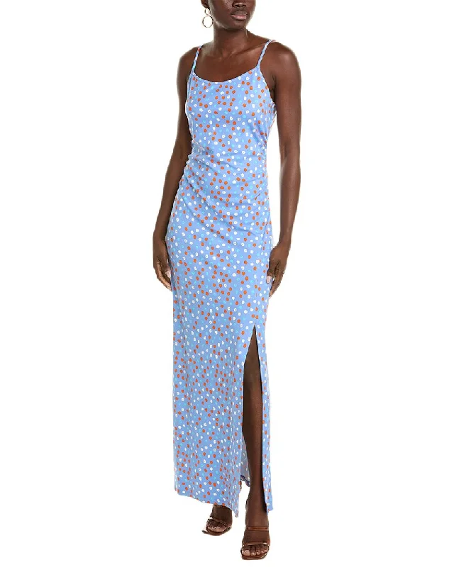 Diane von Furstenberg Gwendoline Maxi Dress Comfortable Bohemian Maxi Dress