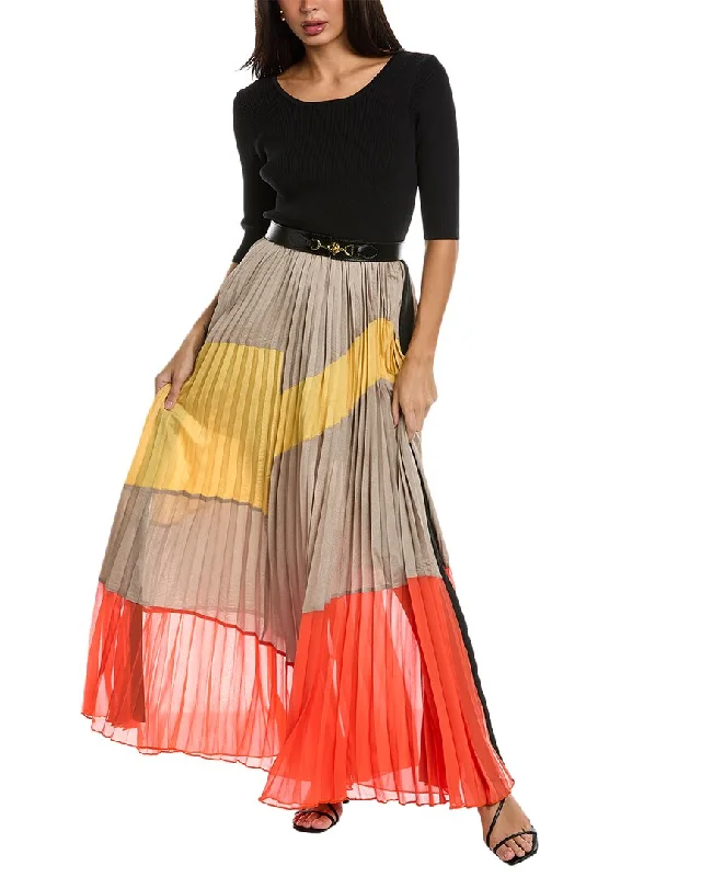 Gracia Colorblocked Maxi Dress Classic Tulle Maxi Dress