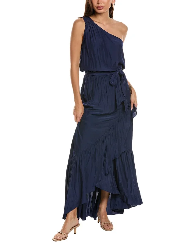 Ramy Brook Nicola Midi Dress Fashionable Chiffon Midi Dress