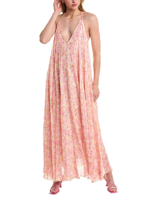 Rococo Sand Maxi Dress Cozy Wrap Maxi Dress