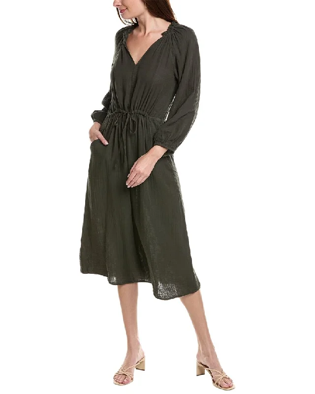 Velvet by Graham & Spencer Audrey Maxi Dress Comfortable Plunging Neckline Maxi Dress