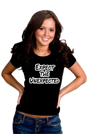 Big Brother "Expect The Unexpected" Girl's T-Shirt Sequined Glittery Shiny