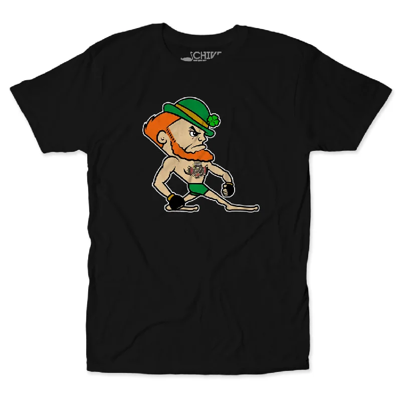 Fighting Irishman Unisex Tee Striped Floral Plaid