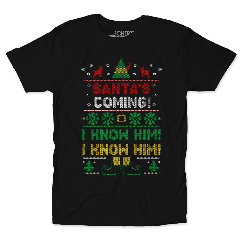 I Know Him Unisex Tee Chenille Blend Fleece Blend Nylon Blend