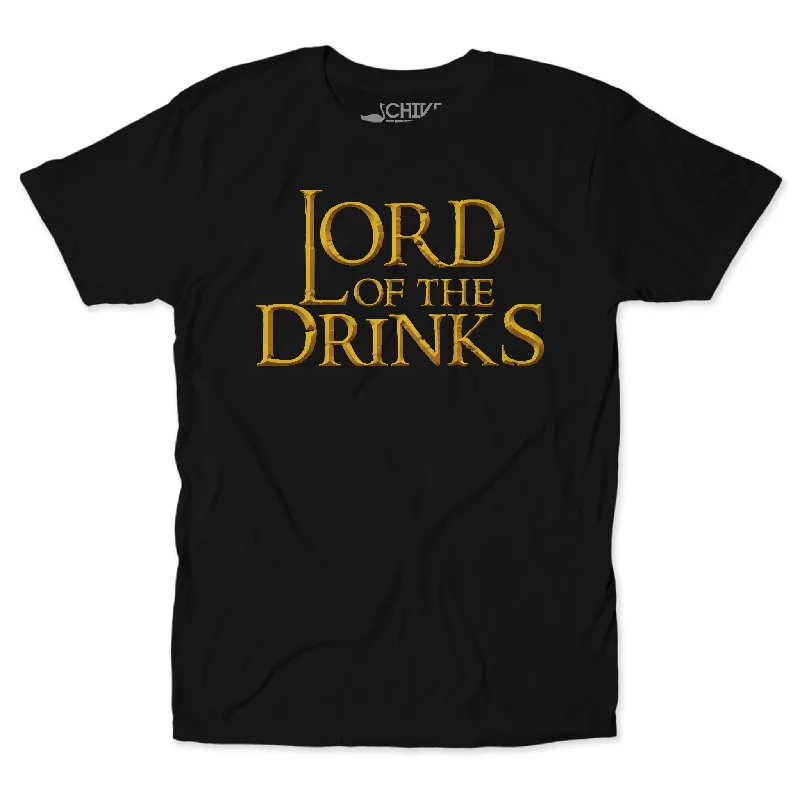 Lord Of The Drinks V2 Unisex Tee Terry Blend Velvet Blend Canvas Blend