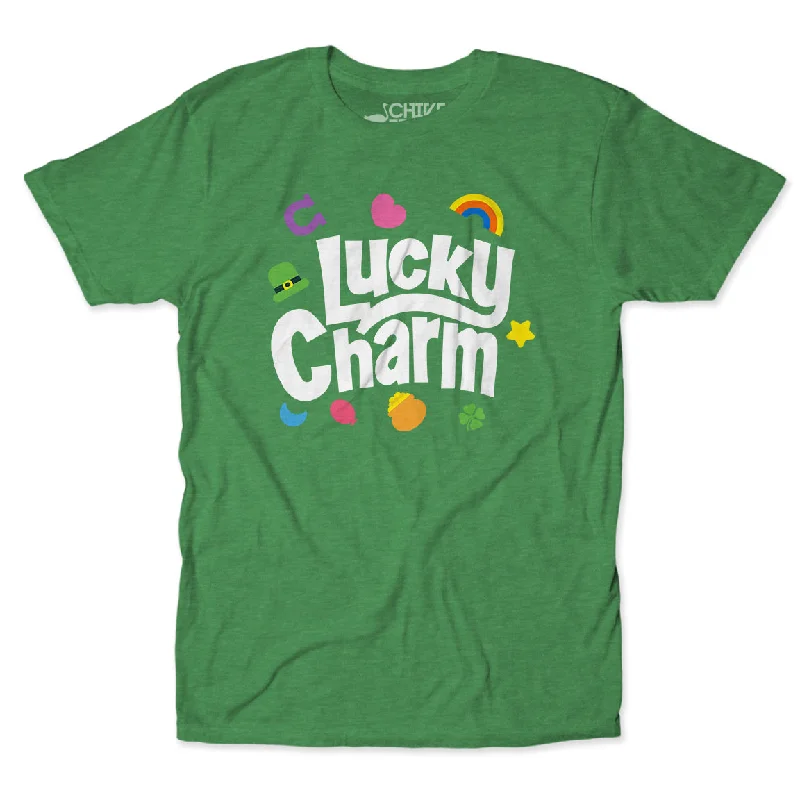 Lucky Charm Unisex Tee Nylon Fabric Polyester Fabric Spandex Fabric