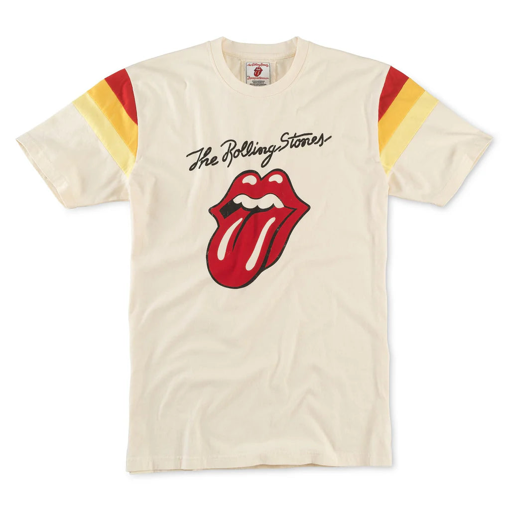 Sunset Tee The Rolling Stones Striped Floral Plaid