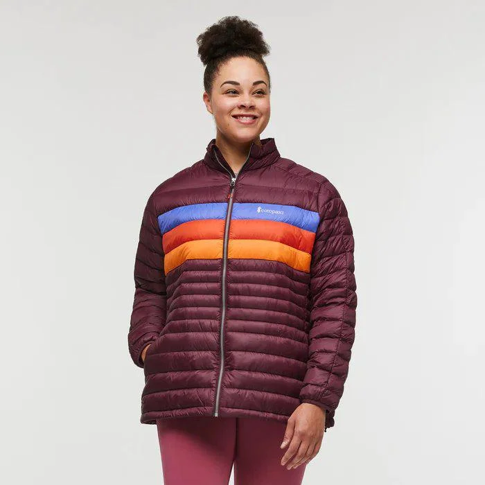 Cotopaxi Women's Fuego Down Jacket Knit Fabric Woven Fabric Fleece Fabric