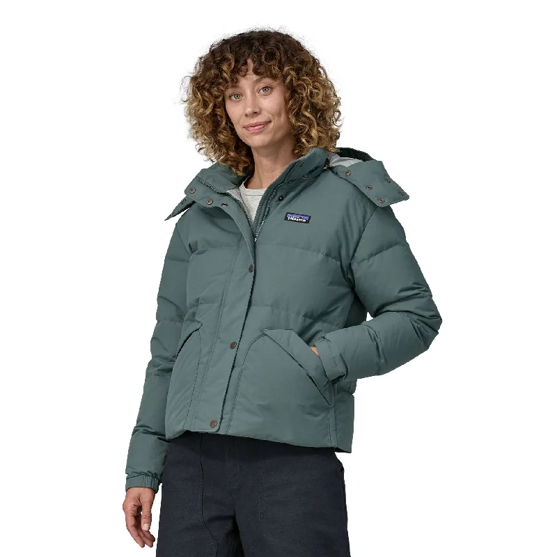 Women's Downdrift Jacket Zippered Jacket Buttoned Jacket Snapped Jacket