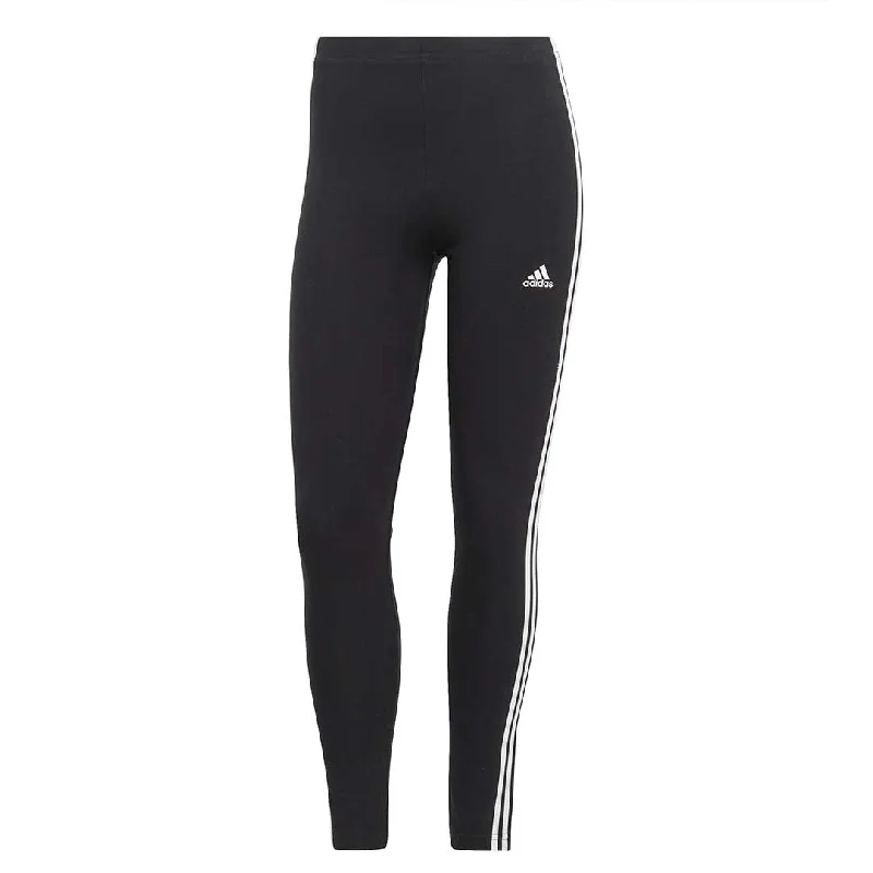 adidas - Women's Essentials 3 Stripes High Waisted Single Jersey Leggings (IC7151) Comfortable Running Leggings