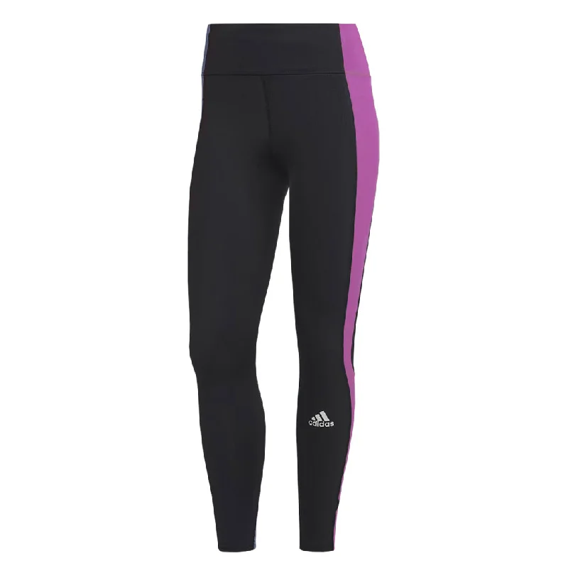 adidas - Women's Own The Run Colorblock 7/8 Leggings (HK9011) Stylish Patterned Active Leggings