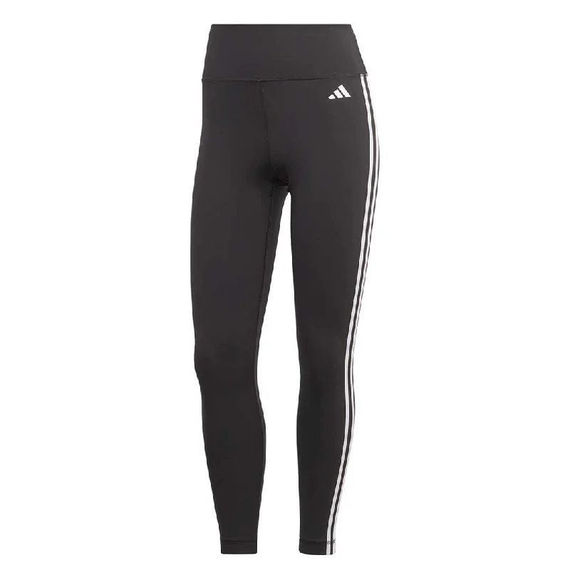 adidas - Women's Train Essentials 3 Stripes High Waisted 7/8 Leggings (HT5438) Trendy Seamless Fit Leggings