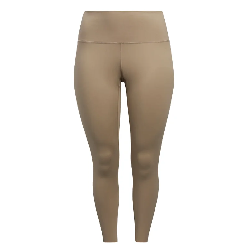 adidas - Women's Yoga Lux Studio 7/8 Leggings (HF5948) Fashionable Solid Color Tights