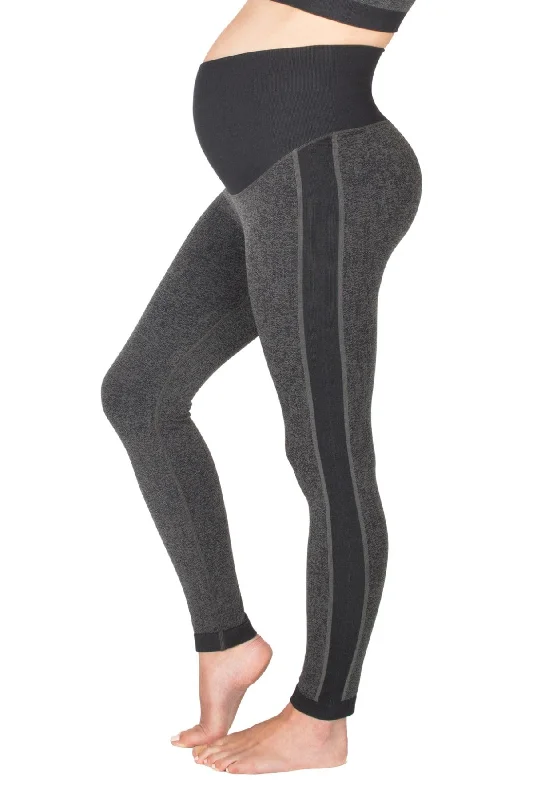 Ella Activewear Seamless Maternity Leggings Stylish Sweatproof Leggings