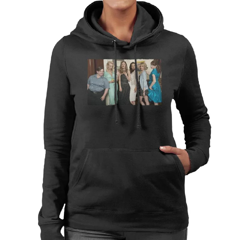 Bridesmaids Cast Photo Women's Hooded Sweatshirt Cotton Hoodie Fleece Lining Warmth