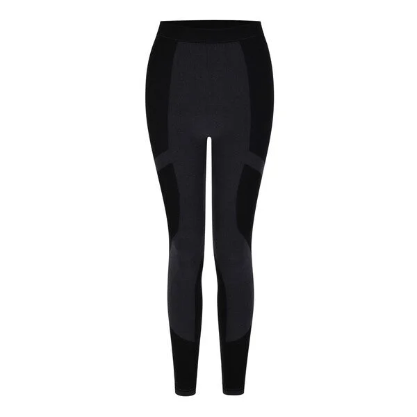 Dare2b Ladies In The Zone Base Layer Leggings-BLACK Comfortable Wide-Band Leggings