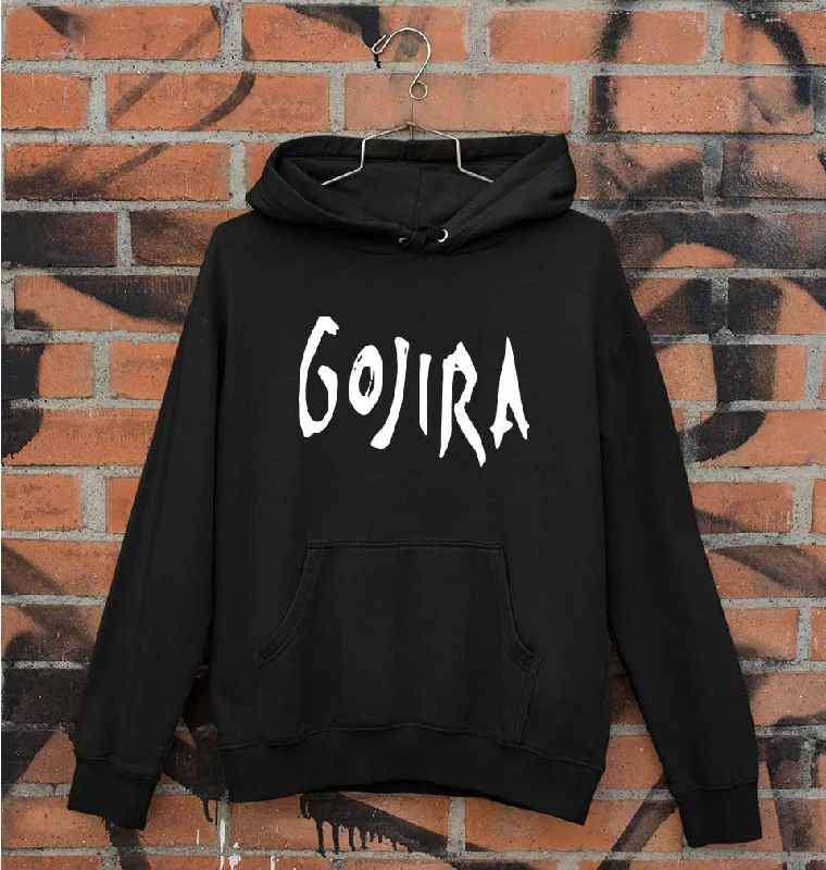 Gojira Unisex Hoodie for Men/Women Hoodie with Raw Hem Edgy Unfinished