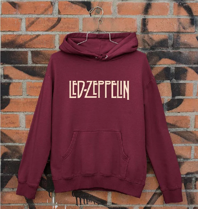 Led Zeppelin Unisex Hoodie for Men/Women Hoodie with Cropped Fit Short Trendy