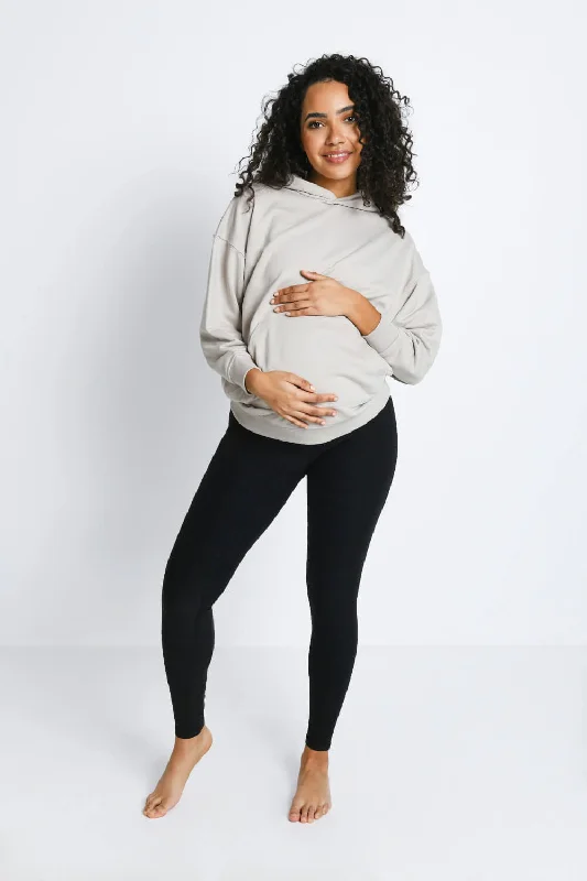 Maternity Ultimate Soft-Touch Leggings - Black Comfortable Stretch Leggings