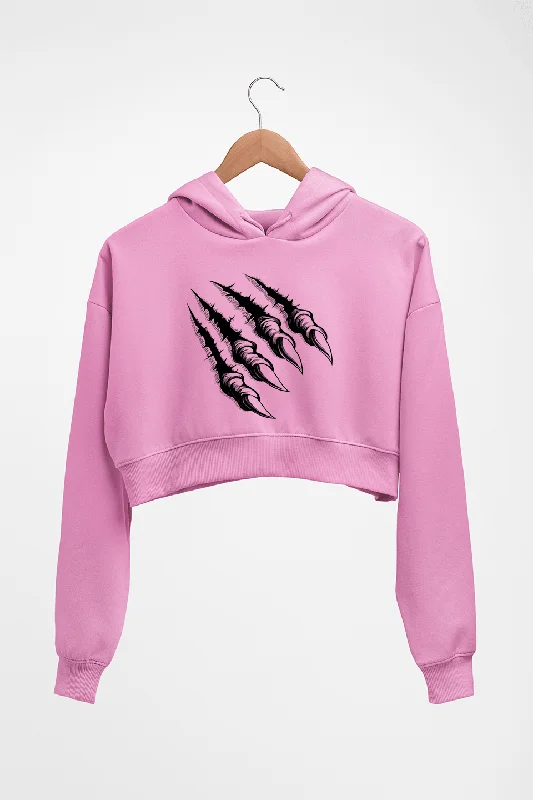 Monster Crop HOODIE FOR WOMEN Hoodie Sweatshirt Pullover