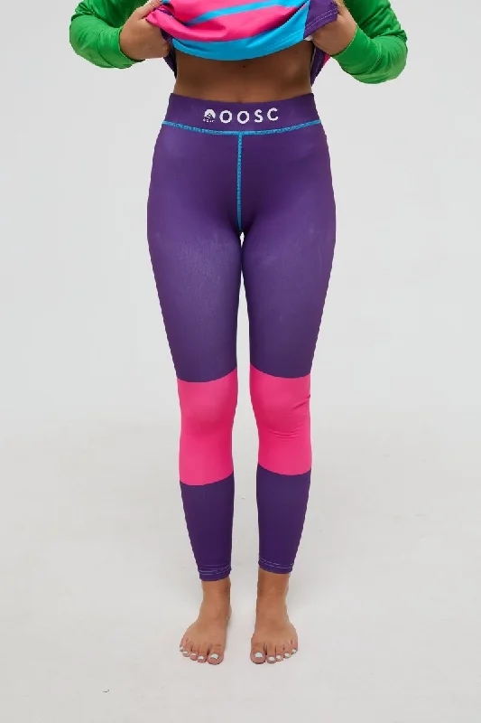 Baselayer Leggings - Powder Hound Women's Elegant Printed Leggings with Pockets