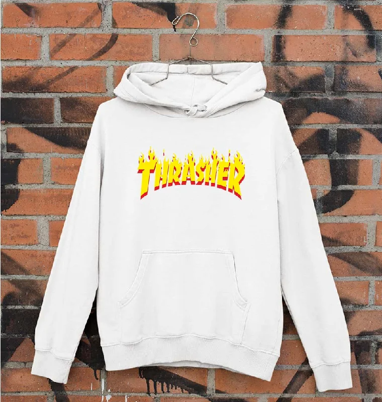 Thrasher Unisex Hoodie for Men/Women Hoodie with Turtle Neck Cozy Winter