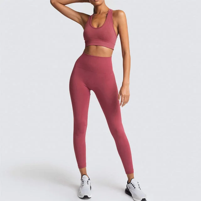 Transform High Waisted Yoga set of Leggings and bras Cozy Fashion Leggings