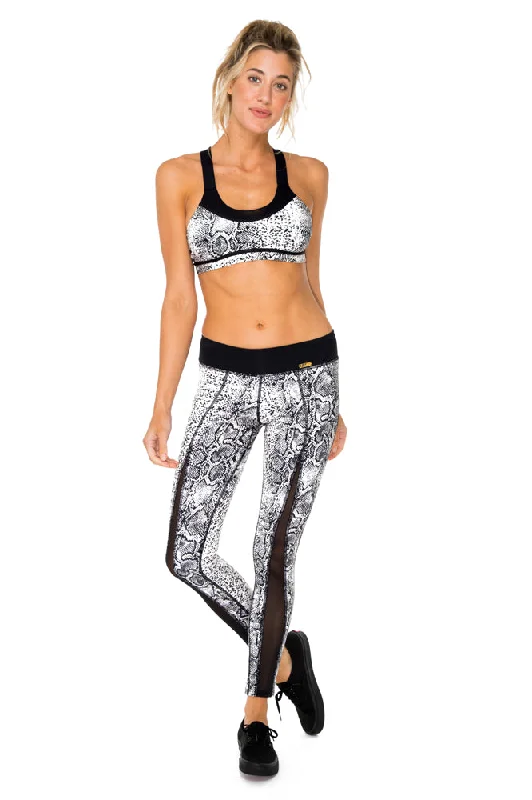 BOMBO - Crossback Sports Bra & Cut Out Legging • Multicolor Comfortable Workout Fitness Leggings