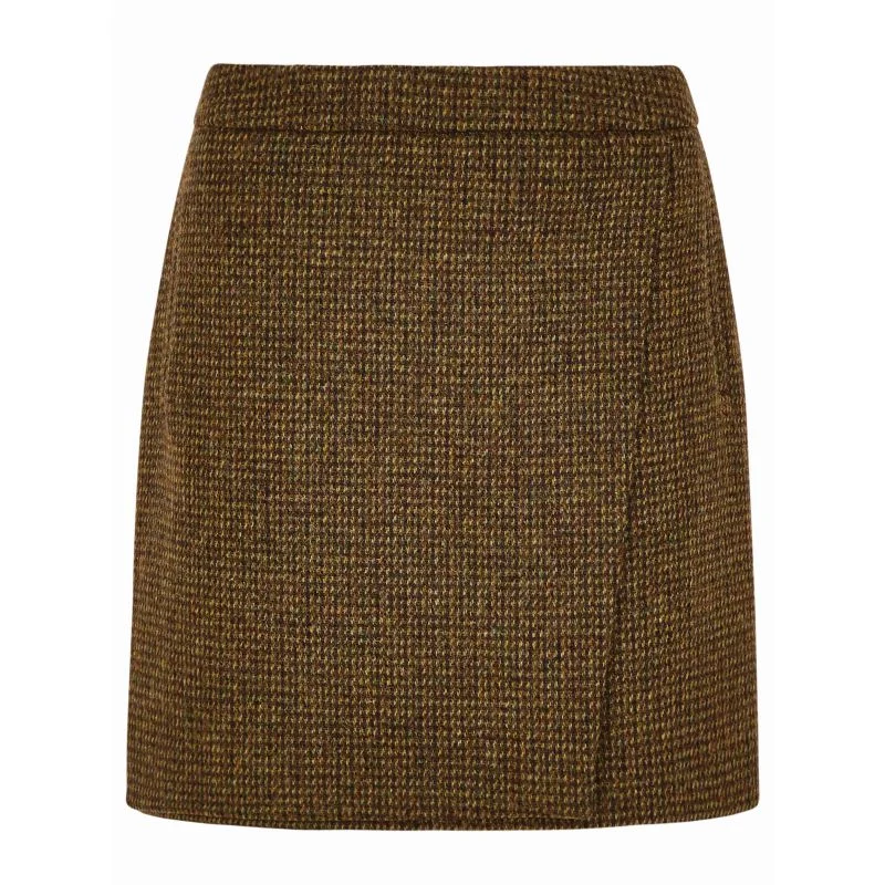 Dubarry Buckthorn Ladies Tweed Skirt - Heath velvet skirt luxurious