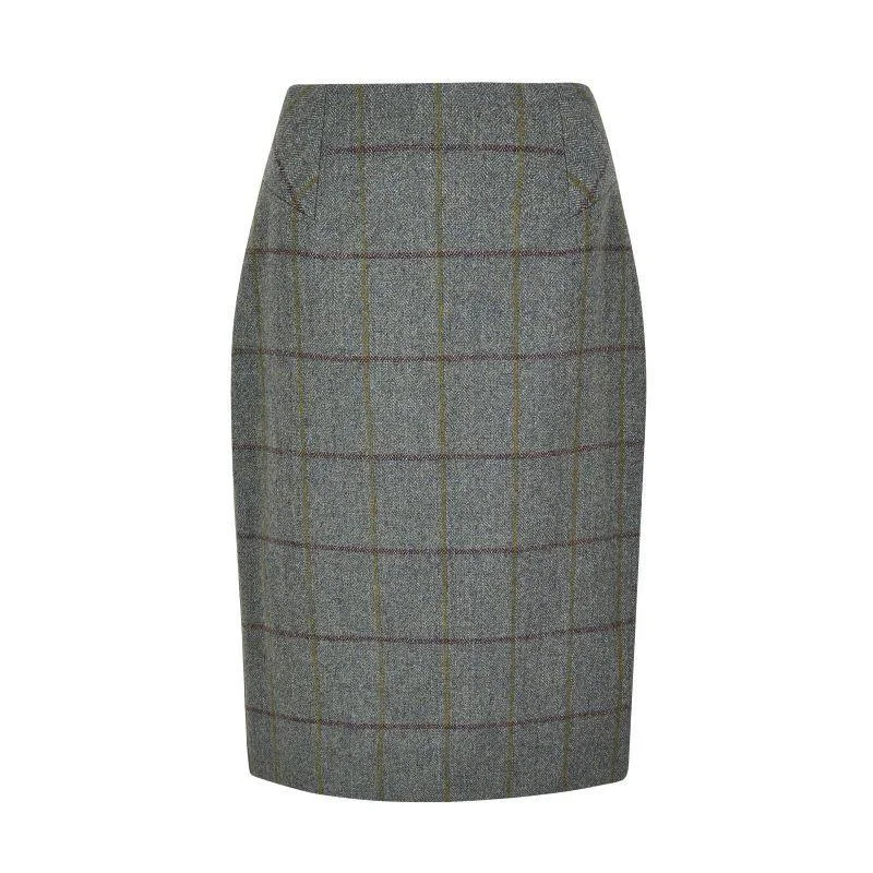 Dubarry Fern Tweed Skirt - Sorrel denim skirt casual