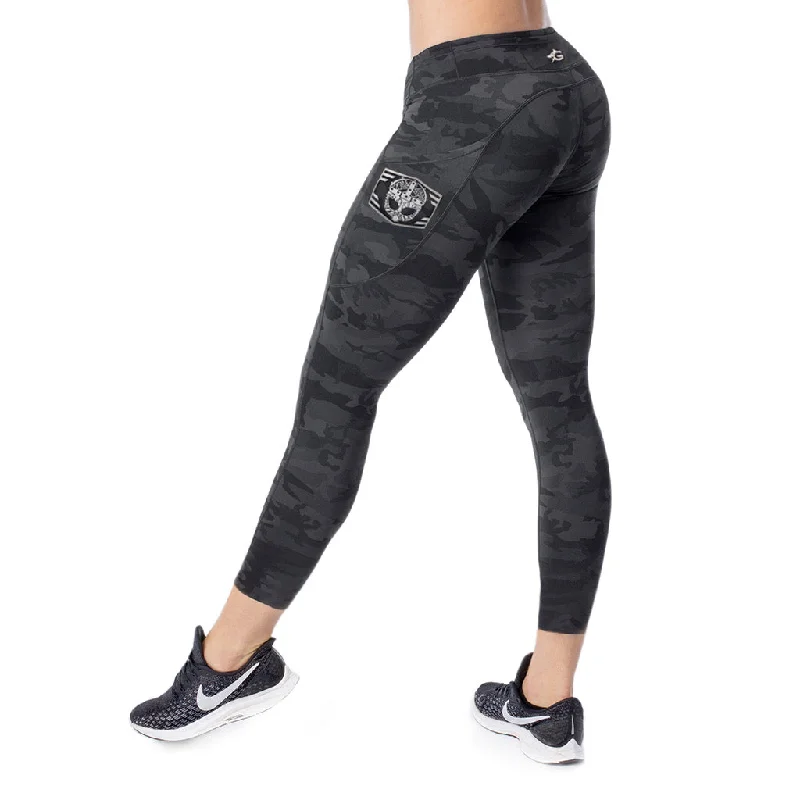 Leggings, Urban Camo Fashionable Fitted Workout Leggings