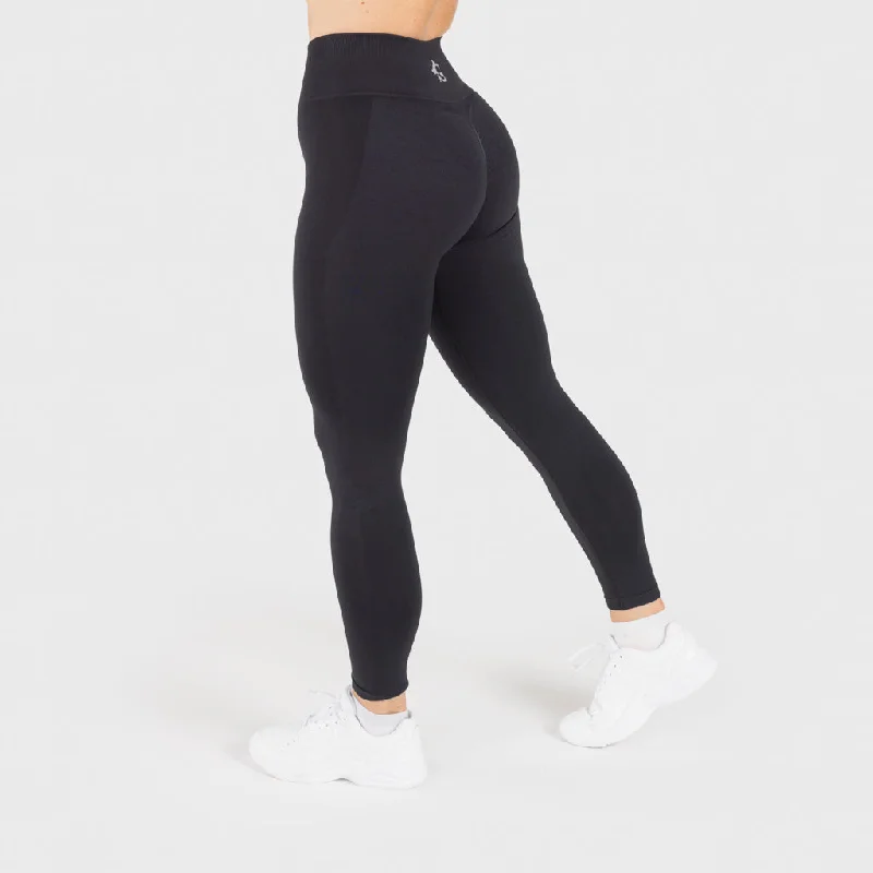 Mesh Stripe Leggings, Black Comfortable Ribbed Waistband Leggings