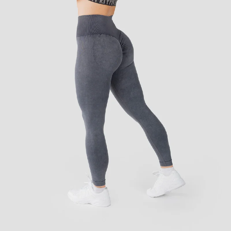 Scrunch Leggings, Washed Jeans Comfortable Running Leggings