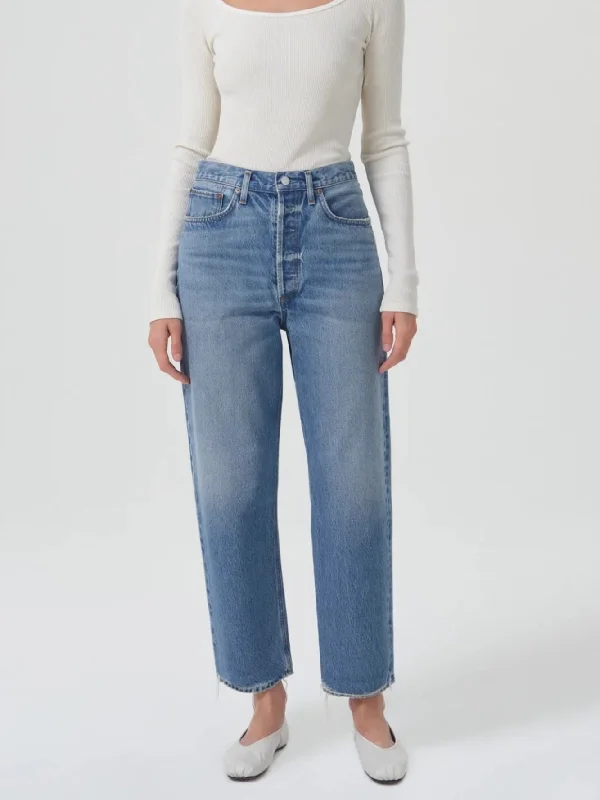 90's Crop Jeans Elegant Bootcut Fit Jeans