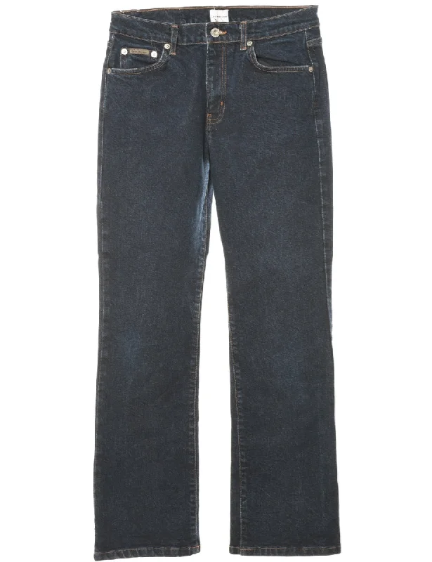 Calvin Klein Straight Fit Jeans - W29 - Marketplace Chic Dark-Wash Skinny Jeans