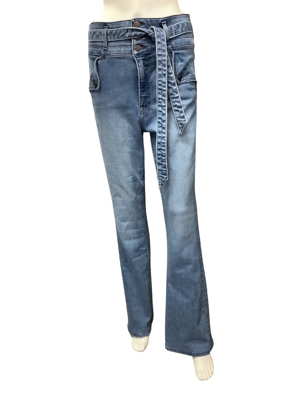 Veronica Beard Jeans Blue Giselle Flare Extra High Rise Size: 30 Fashionable Mom Jeans