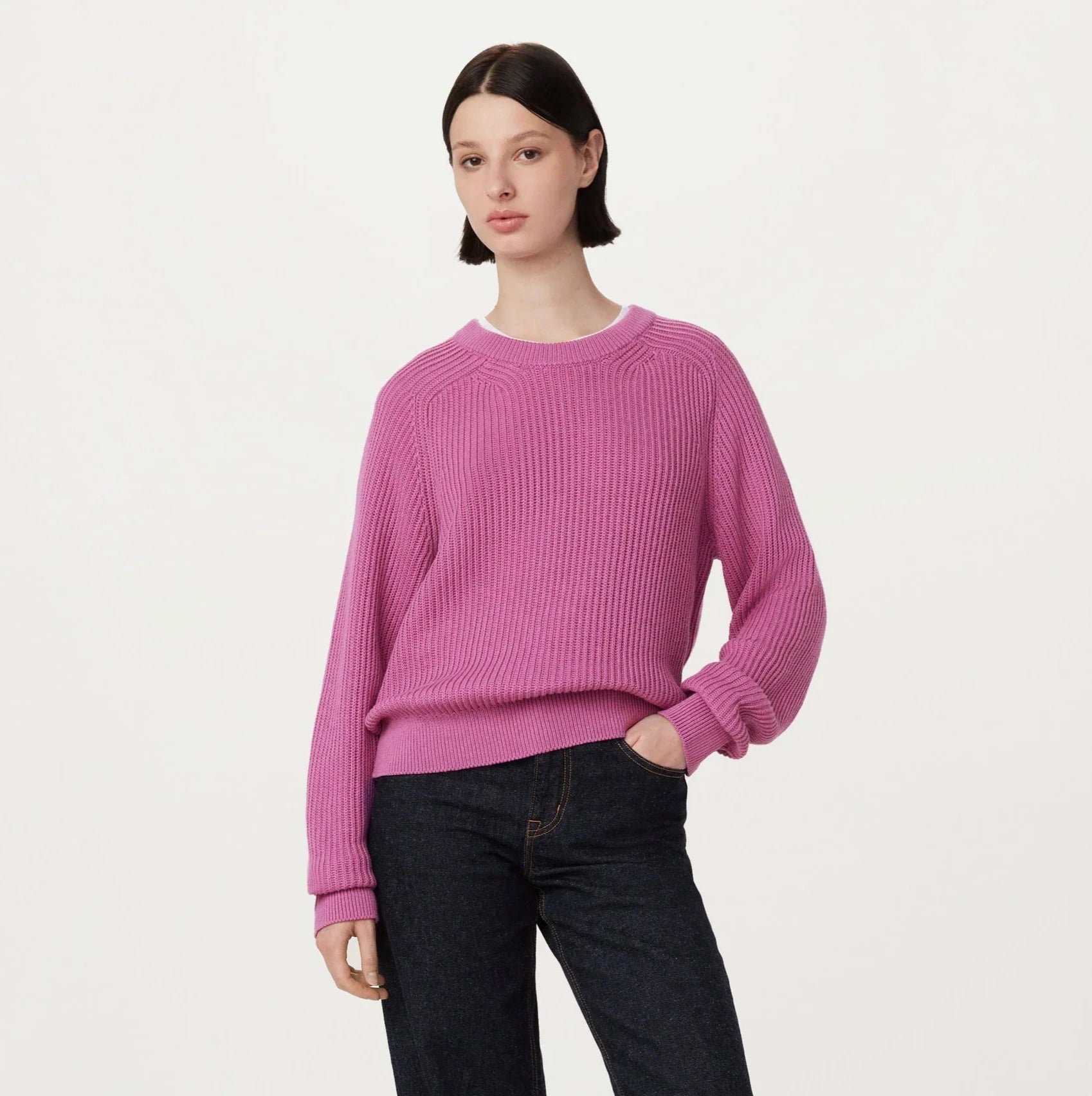 Frank And Oak - The Seacell Boxy Sweater Hooded Sweater Collared Sweater Shawl Collar