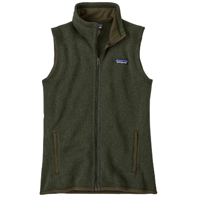 Patagonia Women's Torrey Pine Green Better Sweater Vest Stylish Fashionable Trendy