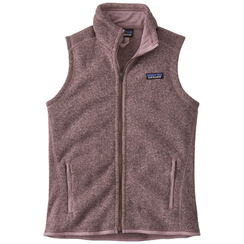 Patagonia Women's Stormy Mauve Better Sweater Vest Soft Cozy Warm