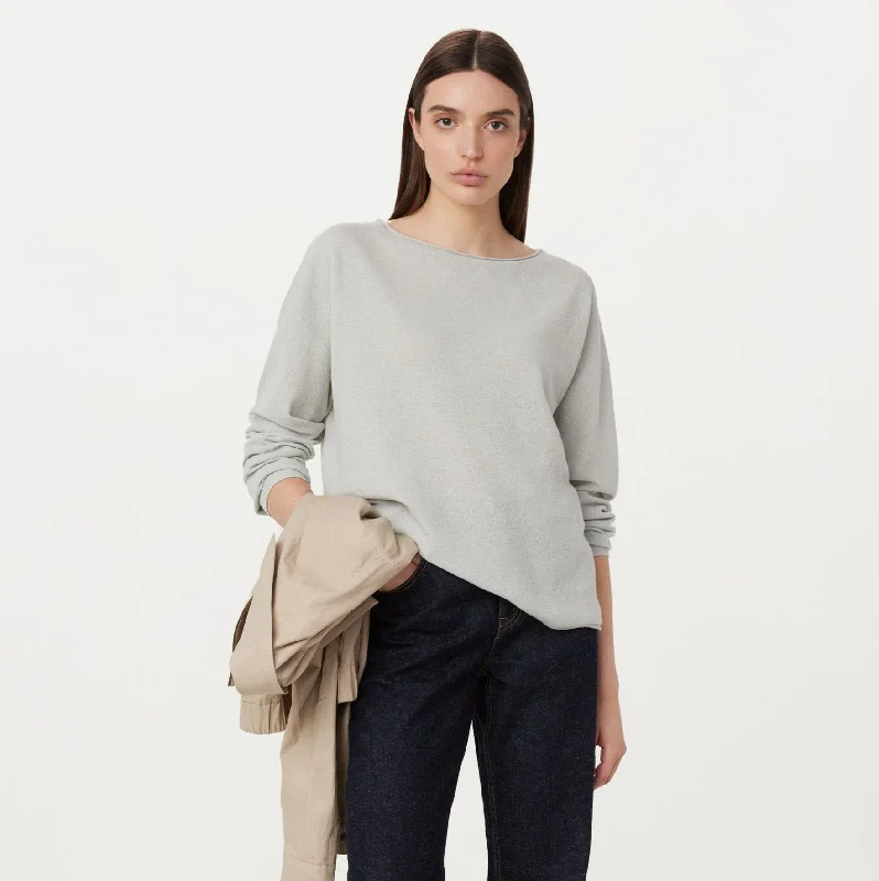 Frank And Oak - The Lightweight Crewneck Sweater Cable Knit Ribbed Knit Lace Knit