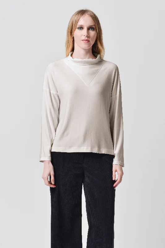 Paris Sweater - Canapa Mesh Blend Leather Blend Suede Blend